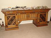 arts and crafts oak sideboard